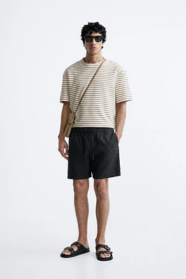 LINEN - COTTON SHORTS