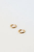 24 KT GOLD PLATED HOOP EARRINGS