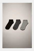 THREE-PACK OF BASIC SHORT SOCKS