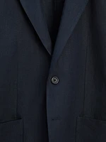 100% linen suit blazer