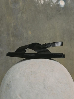 Leather sandals