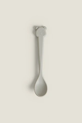 CHILDREN'S SILICONE MOUSE SPOON