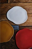 IRREGULAR STONEWARE DINNER PLATE