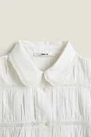 PLEATED SHIRT