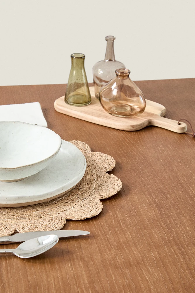 SET DE TABLE ROTIN FLEUR