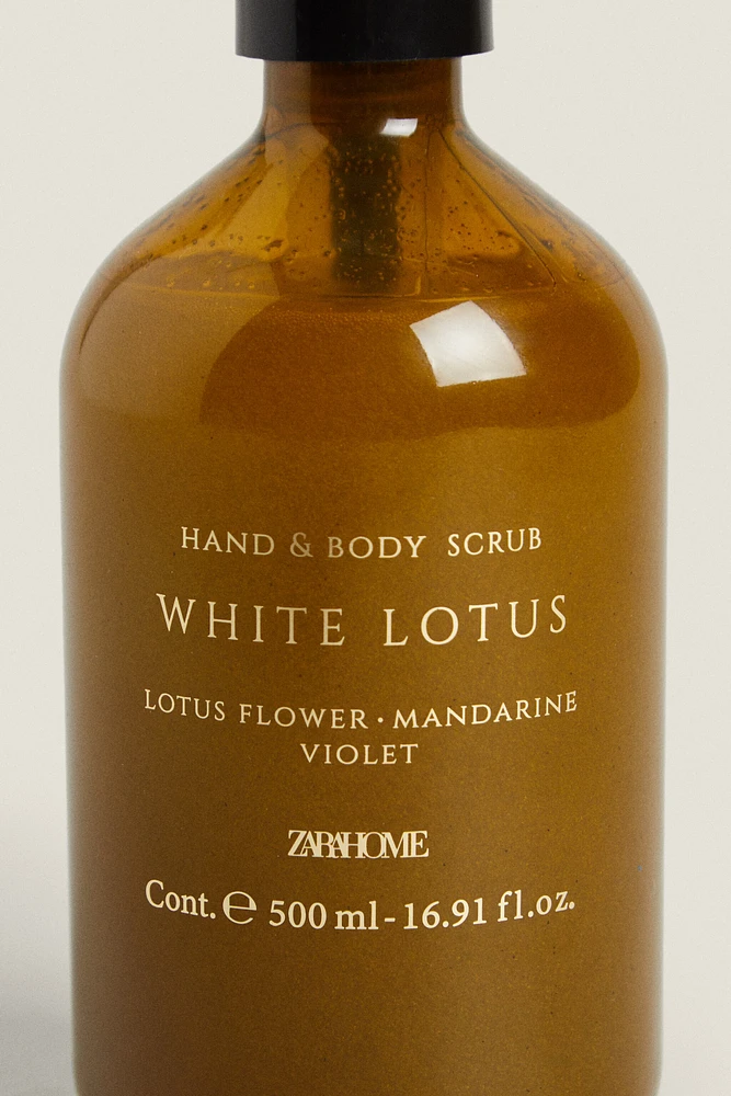 (500 ML) EXFOLIANT POUR LE CORPS WHITE LOTUS