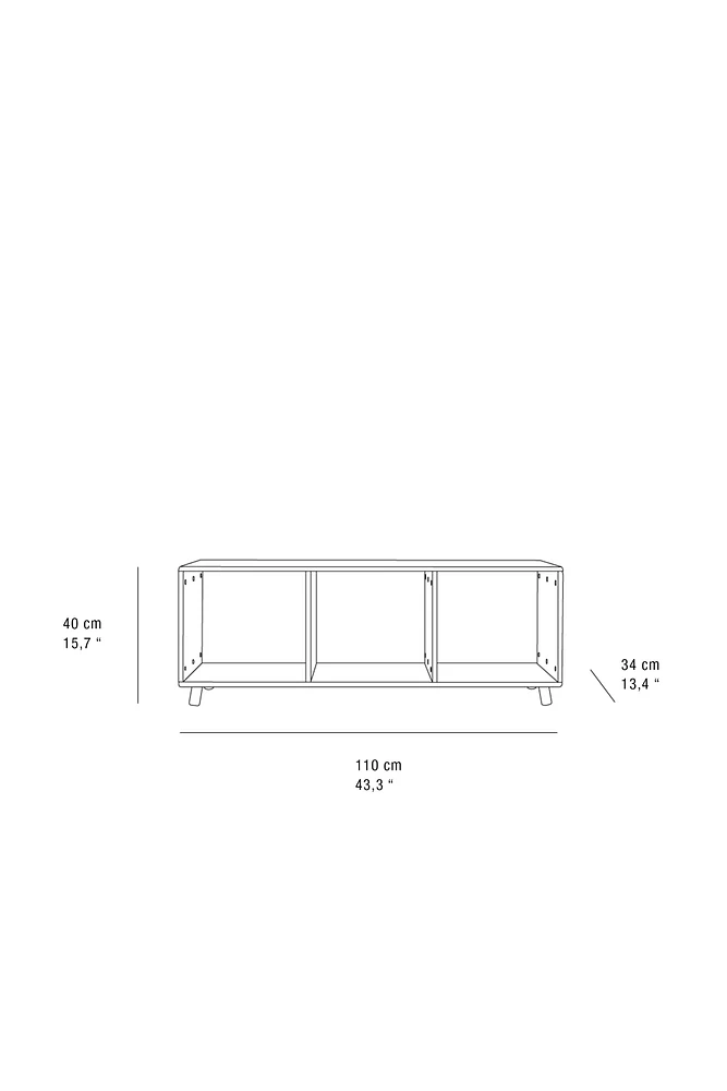 BUFFET DE RANGEMENT BOIS