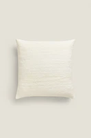 TEXTURED THROW PILLOW COVER