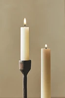 SET OF DECORATIVE CYLINDRICAL LONG CANDLES (SET OF 4)