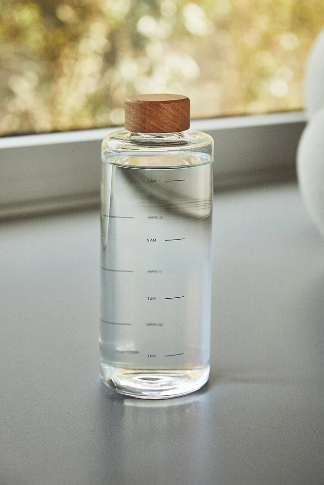 BOUTEILLE BOROSILICATE CHÊNE