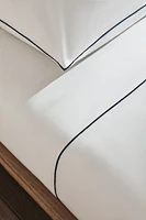 (300 THREAD COUNT) COTTON PERCALE FLAT SHEET