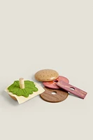 CHILDREN’S FOOD SET TOY WITH HAMBURGER CHIPS SOFT DRINK