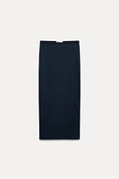 JUPE MI-LONGUE SOFT INTERLOCK