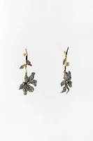 JEWEL FLOWER EARRINGS