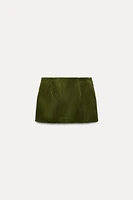 CORDUROY MINI SKIRT