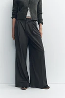 DOUBLE PLEAT PANTS