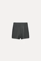 SLIT HEM SKORT