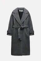 WOOL BLEND COAT ZW COLLECTION