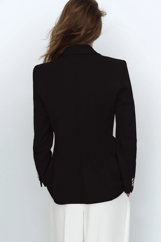 FITTED SHOULDER PAD BLAZER