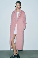 WOOL BLEND OVERSIZE COAT ZW COLLECTION