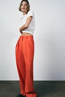 PLEATED PANTS ZW COLLECTION