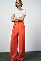 PLEATED PANTS ZW COLLECTION