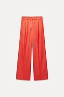 PLEATED PANTS ZW COLLECTION