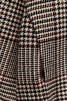 CHECKED WOOL BLEND BOMBER JACKET ZW COLLECTION