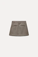 PLEATED MINI SKIRT ZW COLLECTION