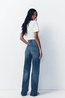 TRF HIGH RISE WIDE LEG JEANS