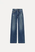 TRF HIGH RISE WIDE LEG JEANS