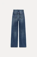 TRF HIGH RISE WIDE LEG JEANS