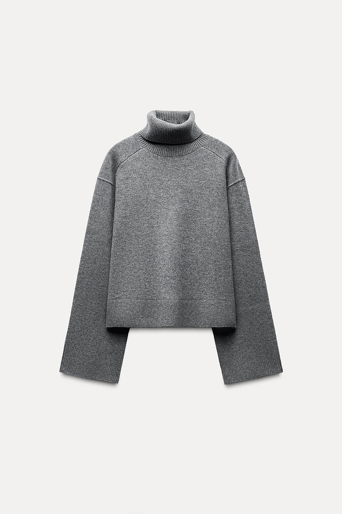 PULL OVERSIZE EN LAINE