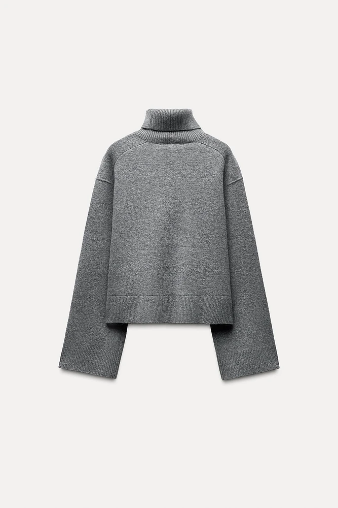 PULL OVERSIZE EN LAINE