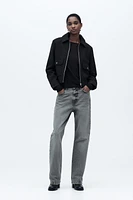 SOFT ZIPPERED JACKET