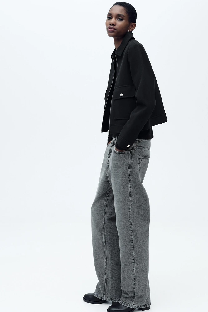 SOFT ZIPPERED JACKET