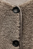 FAUX SHEARLING JACKET ZW COLLECTION