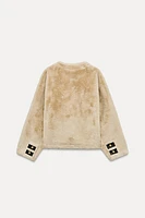 FAUX FUR JACKET ZW COLLECTION