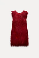 FAUX FUR DRESS LIMITED EDITION