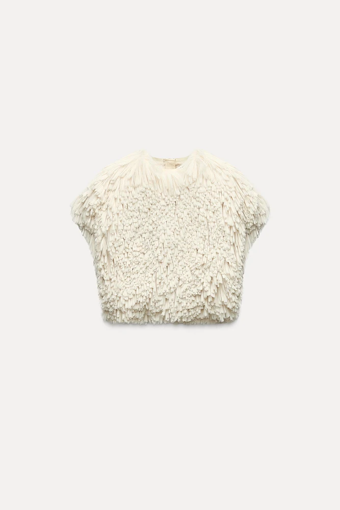 FAUX FUR TOP LIMITED EDITION