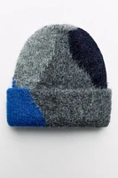 ALPACA BLEND PRINT BEANIE