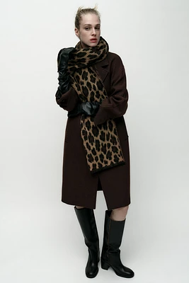 ANIMAL PRINT SCARF