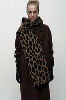 ANIMAL PRINT SCARF