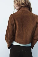 SUEDE LEATHER JACKET