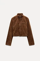 SUEDE LEATHER JACKET