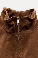 SUEDE LEATHER JACKET