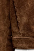 SUEDE LEATHER JACKET