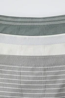 8-14 YEARS/ THREE-PACK OF SEAMLESS STRIPED BOXERS