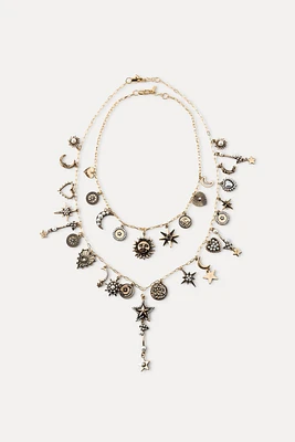 MULTI-CHARM NECKLACE