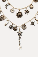 MULTI-CHARM NECKLACE